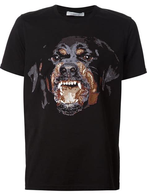 t shirt rottweiler givenchy ebay|Givenchy t shirt with holes.